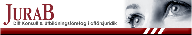 Jurab - Ditt Konsult & Utbildningsfretag i affrsjuridik